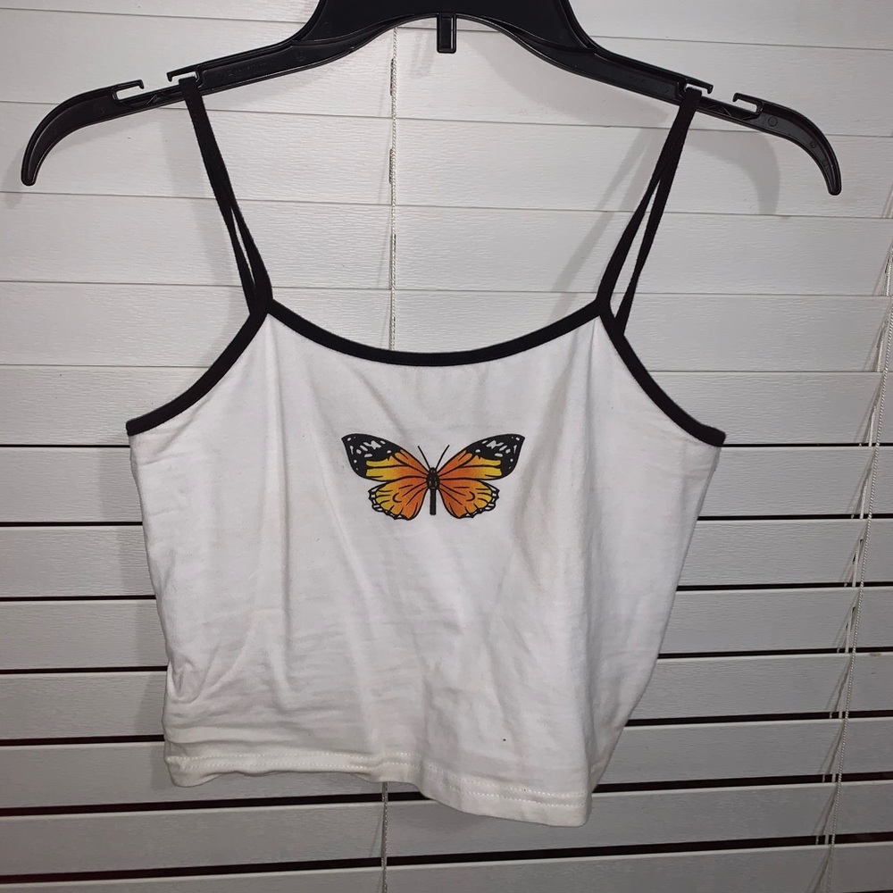 Butterfly crop top 🦋